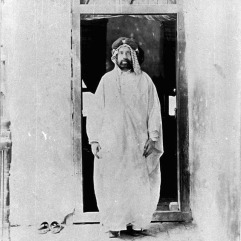 Ahmad Pasha San'ah [Arab man standing in doorway